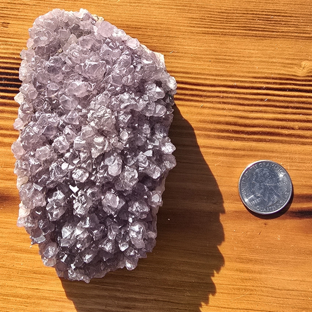 Amethyst Crystal Cluster Home Accent